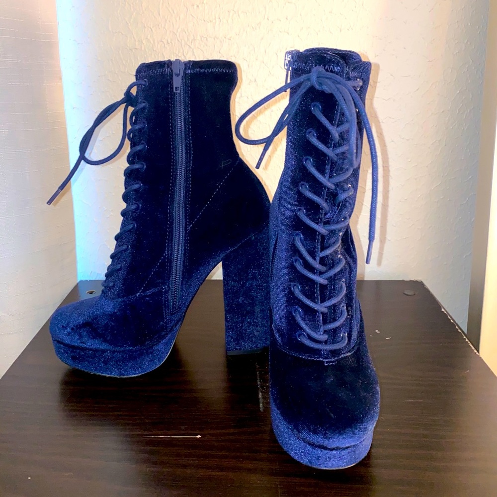 Steve Madden Symphony Velvet Boots